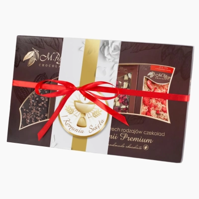 Zestaw nr 5 na I Komunię Świętą - czekolady z linii Premium Chocolate